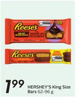 Sobeys HERSHEY'S King Size Bars offer