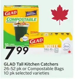 Sobeys GLAD Tall Kitchen Catchers offer