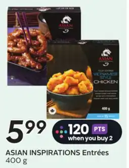 Sobeys ASIAN INSPIRATIONS Entrées offer