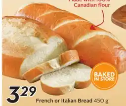 Sobeys French or Italian Bread offer