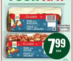 Food Basics IRRESISTIBLE FRUITCAKE offer