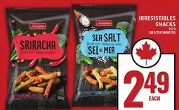 Food Basics IRRESISTIBLES SNACKS offer