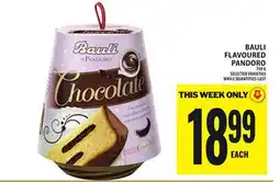 Food Basics BAULI FLAVOURED PANDORO offer