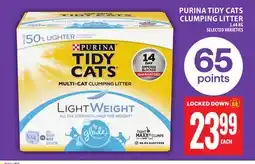 Food Basics PURINA TIDY CATS CLUMPING LITTER offer