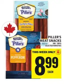 Food Basics PILLER'S MEAT SNACKS offer