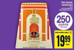Food Basics TRE MARIE PANDORO offer