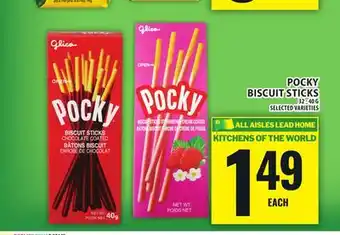 Food Basics POCKY BISCUIT STICKS offer