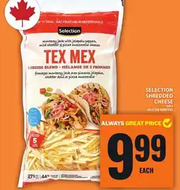 Food Basics SELECTION SHREDDED CHEESE offer