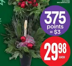 Food Basics DELUXE HOLIDAY ARRANGEMENTS offer