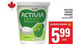 Food Basics ACTIVIA EXPERT YOGURT offer