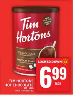 Food Basics TIM HORTONS HOT CHOCOLATE offer