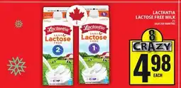 Food Basics LACTANTIA LACTOSE FREE MILK offer
