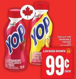 Food Basics YOPLAIT YOP DRINKABLE YOGURT offer