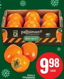 Food Basics VANILLA PERSIMMONS offer