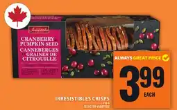 Food Basics IRRESISTIBLES CRISPS offer