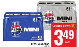 Food Basics PEPSI MINI CANS offer