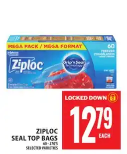 Food Basics ZIPLOC SEAL TOP BAGS offer