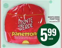 Food Basics MONTE VERDE PANETTONE offer