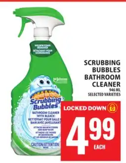 Food Basics SCRUBBING BUBBLES BATHROOM CLEANER offer
