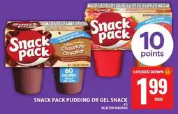 Food Basics SNACK PACK PUDDING OR GEL SNACK offer
