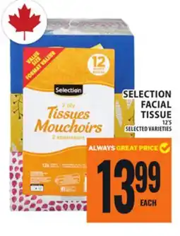 Food Basics SELECTION FACIAL TISSUE offer