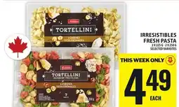 Food Basics IRRESISTIBLES FRESH PASTA offer