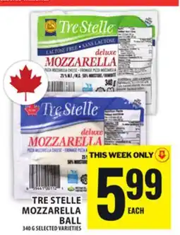 Food Basics TRE STELLE MOZZARELLA BALL offer