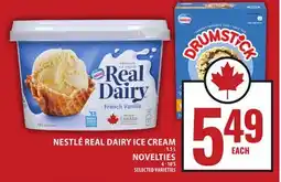 Food Basics NESTLÉ REAL DAIRY ICE CREAM OR NOVELTIES offer
