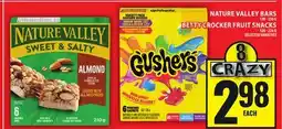 Food Basics NATURE VALLEY BARS OR BETTY CROCKER FRUIT SNACKS offer