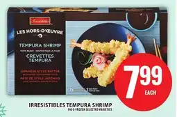 Food Basics IRRESISTIBLES TEMPURA SHRIMP offer