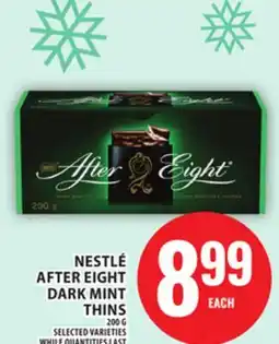 Food Basics NESTLÉ AFTER EIGHT DARK MINT THINS offer