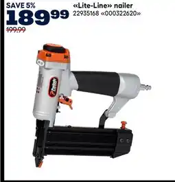 RONA Lite-Line nailer offer