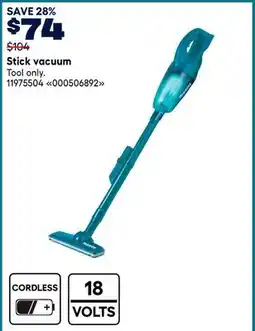 RONA Stick vacuum offer