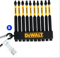 RONA DeWALT 10-piece 3.5 screwdriver bit set offer