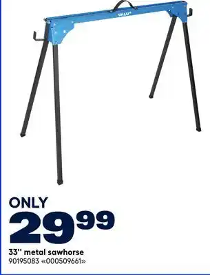 RONA 33 metal sawhorse offer