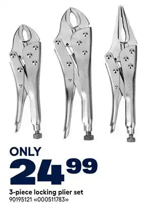 RONA 3-piece locking plier set offer