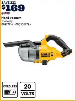 RONA Dewalt Hand vacuum offer
