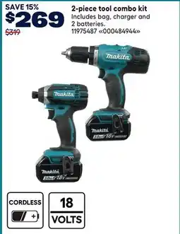 RONA 2-piece tool combo kit offer