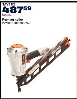 RONA Framing nailer offer