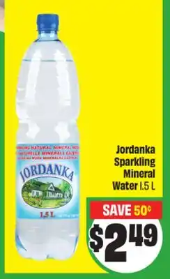 Chalo FreshCo Jordanka Sparkling Mineral Water 1.5 L offer
