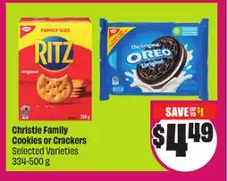Chalo FreshCo Christie Family Cookies or Crackers Selected Varieties 334-500 g offer