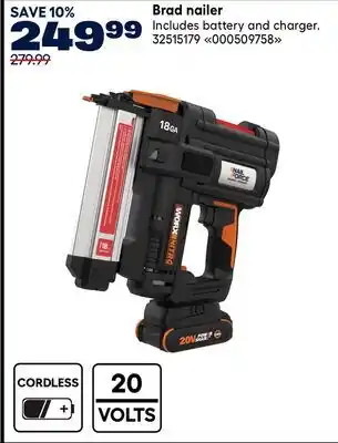RONA Brad nailer offer