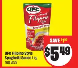 Chalo FreshCo UFC Filipino Style Spaghetti Sauce 1 kg offer