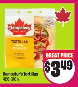 Chalo FreshCo Dempster's Tortillas 426-610 g offer