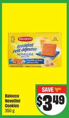Chalo FreshCo Balocco Novellini Cookies offer
