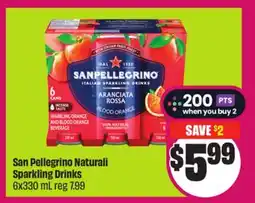 Chalo FreshCo San Pellegrino Naturali Sparkling Drinks 6x330 mL offer