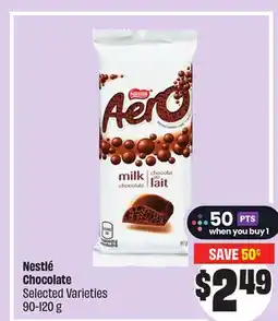 Chalo FreshCo Nestlé Chocolate Selected Varieties 90 - 120 g offer