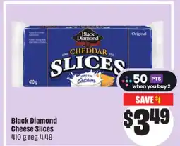 Chalo FreshCo Black Diamond Cheese Slices 410 g offer