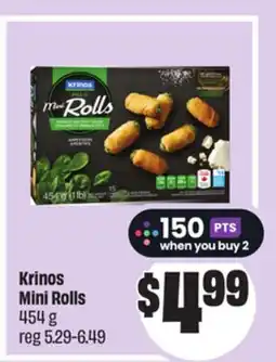 Chalo FreshCo Krinos Mini Rolls 454 g offer