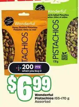 Chalo FreshCo Wonderful Pistachios 155-170 g Assorted offer